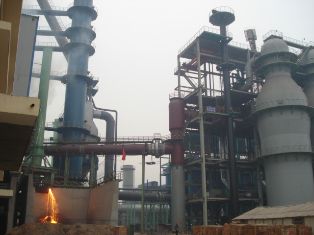 山東張鋼高爐開爐